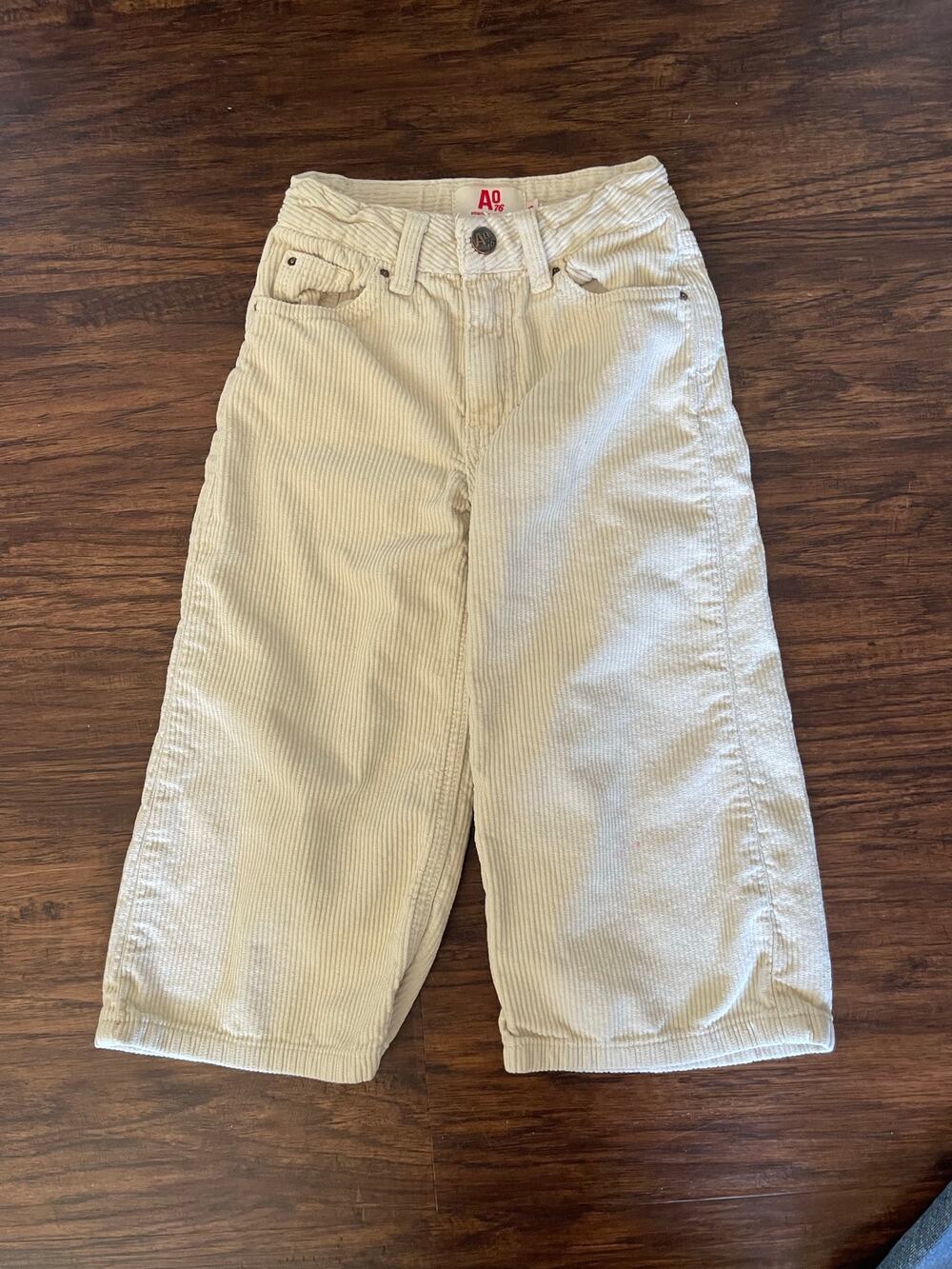 American Outfitters khaki corduroys jeans